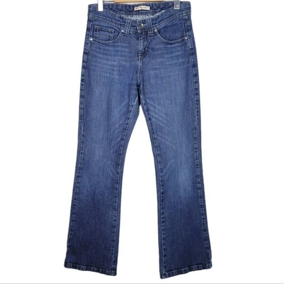 lee Mid Rise Straight Leg Jeans 28 - Picture 2 of 11